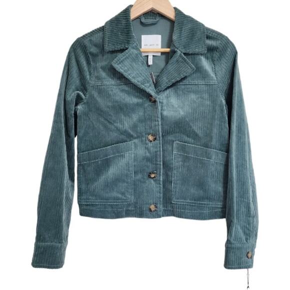 Avec les Filles Green Corduroy Blazer Jacket Size‎ XS - Picture 1 of 8